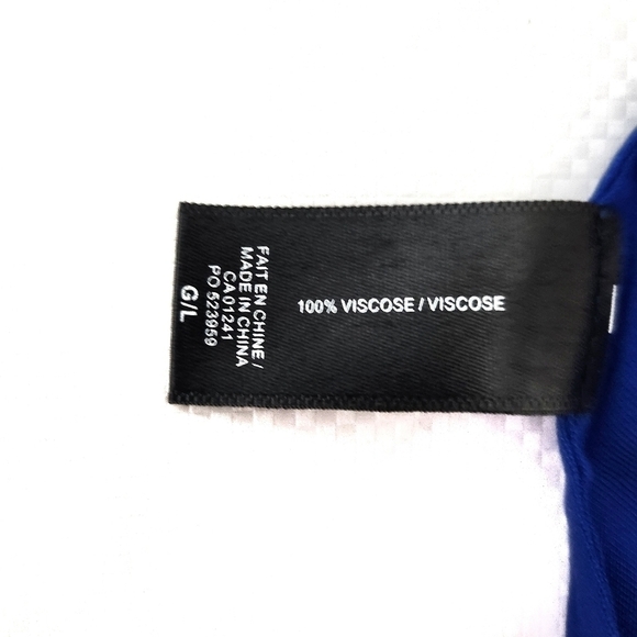 Icōne Royal Blue Ruffle Hem Mini Dress - Picture 7 of 8